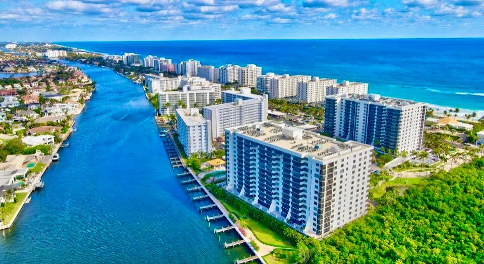 3400 S Ocean Boulevard E, #3l, Highland Beach, Highland Beach, FL 33487 Aerial