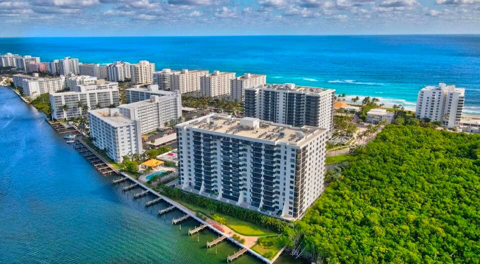 3400 S Ocean Boulevard E, #3l, Highland Beach, Highland Beach, FL 33487 Aerial