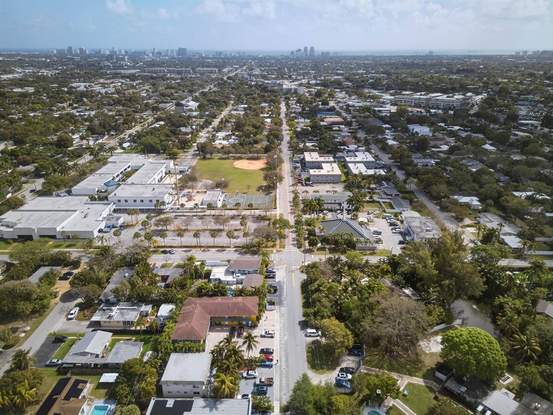 51 NE 24th Street, #4, Wilton Manors, FL 33305 Aerial view