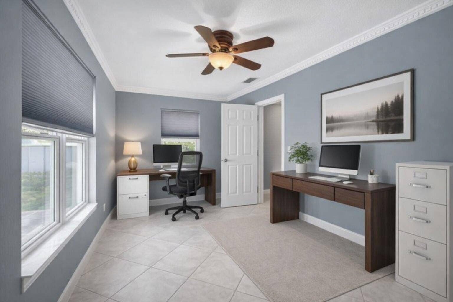 23153 SW 60th Way, Boca Raton, FL 33428 Virtually staged office/bonus room off of dining area