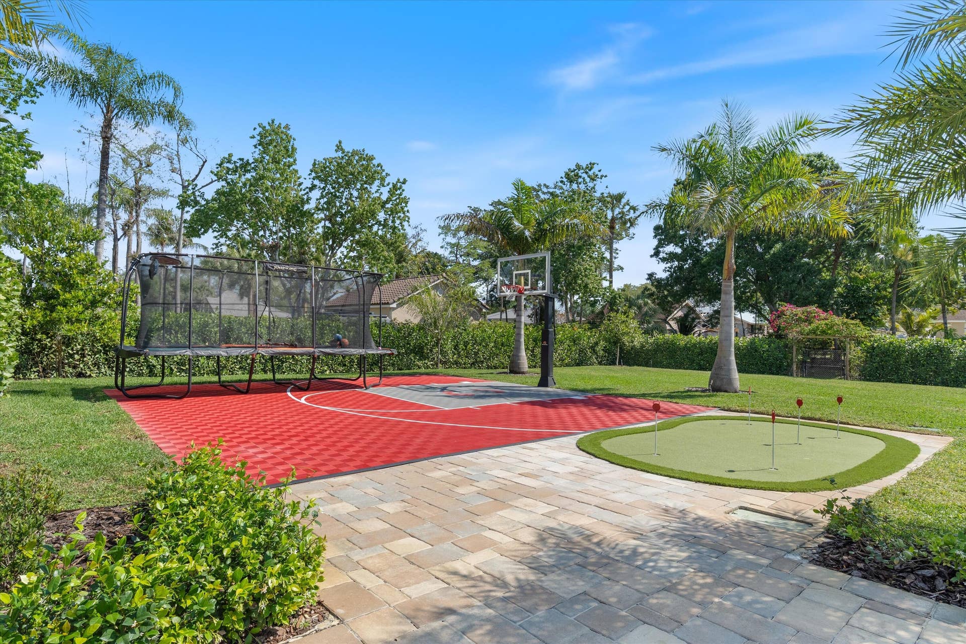 6032 NW 80th Terrace, Parkland, FL 33067 Sport Court and Putting Green
