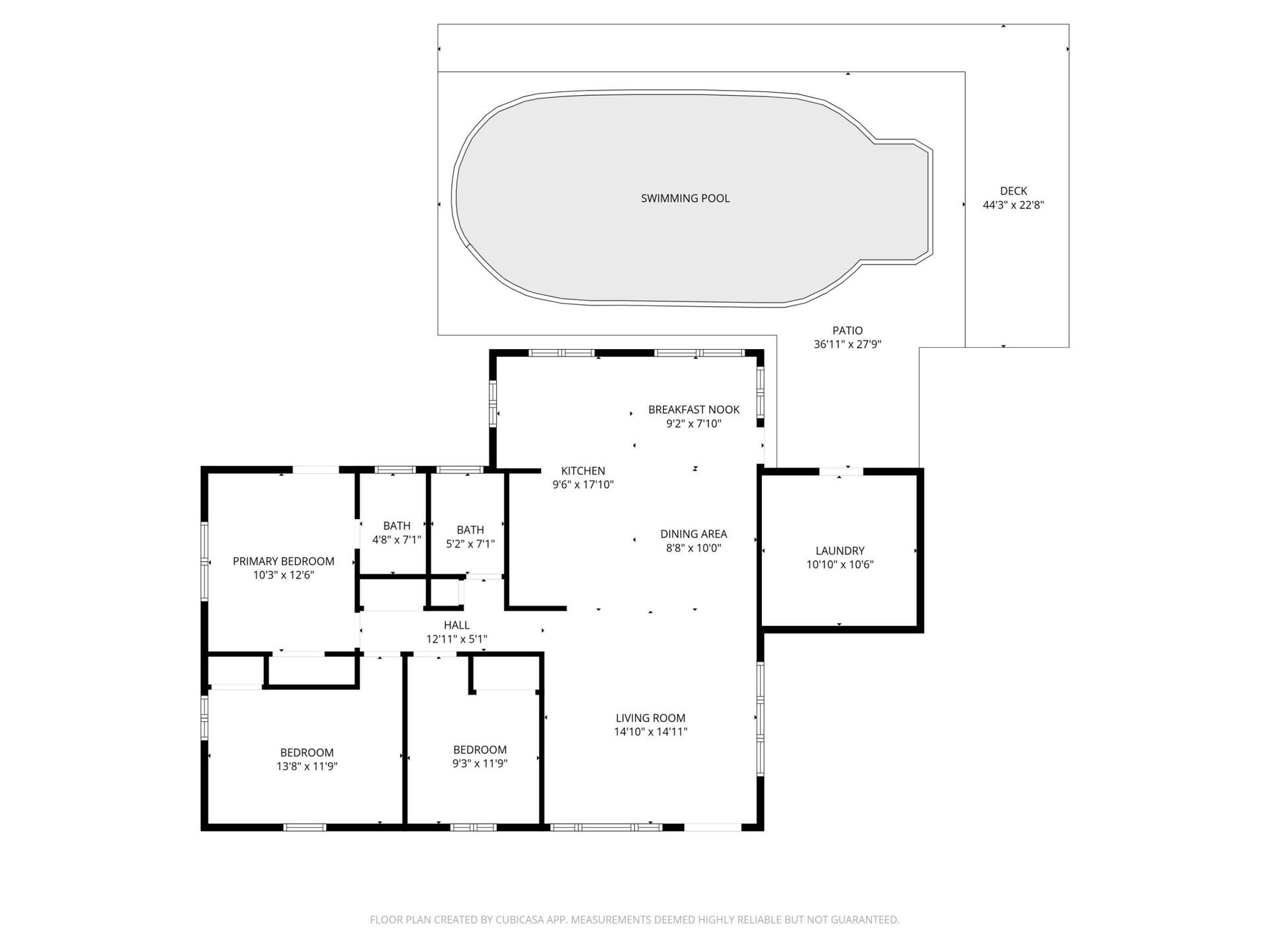 2725 NE 6th Avenue, Wilton Manors, FL 33334 Floorplan