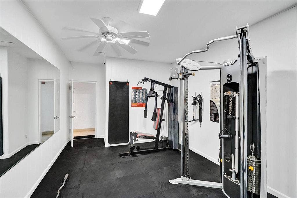 2840 N Ocean Boulevard, #507, Fort Lauderdale, FL 33308 workout room off lobby