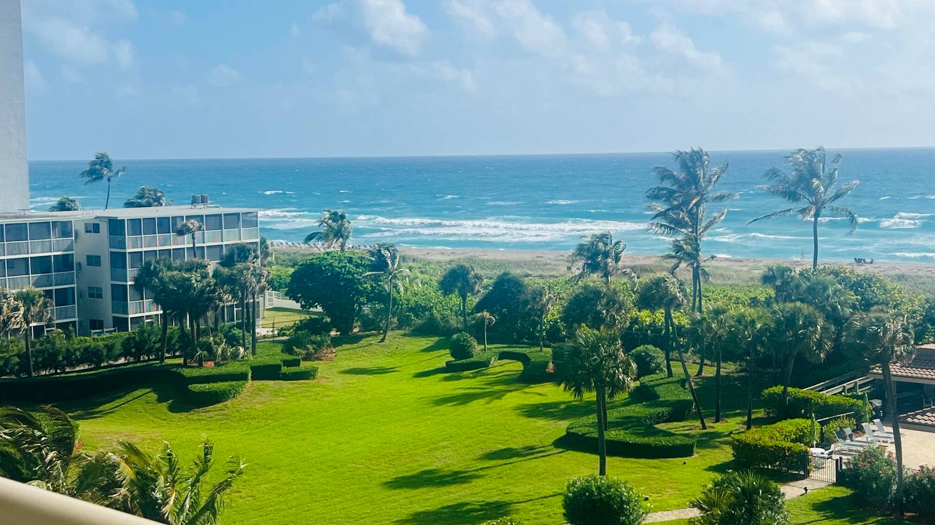 View of Grounds & Ocean from 602