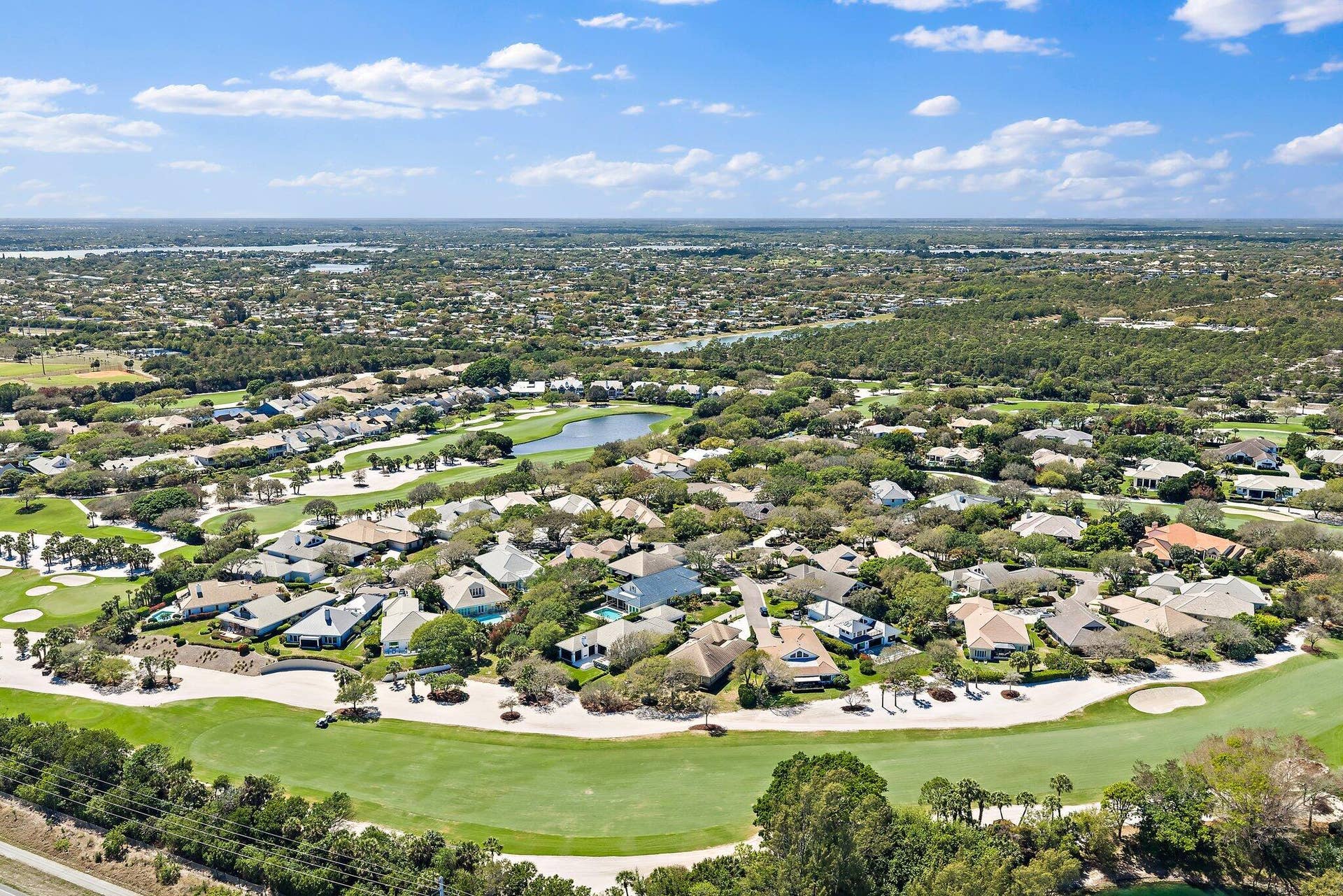 18515 SE Prestwick Lane, Tequesta, FL 33469 Aerial View
