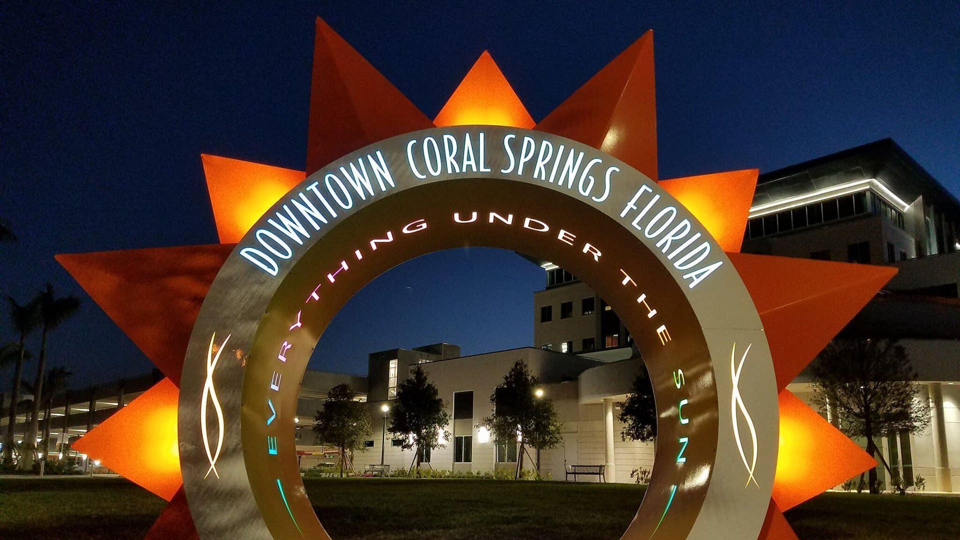 8605 W Sample Road, #311, Coral Springs, FL 33065 downtown-coral-springs -sign