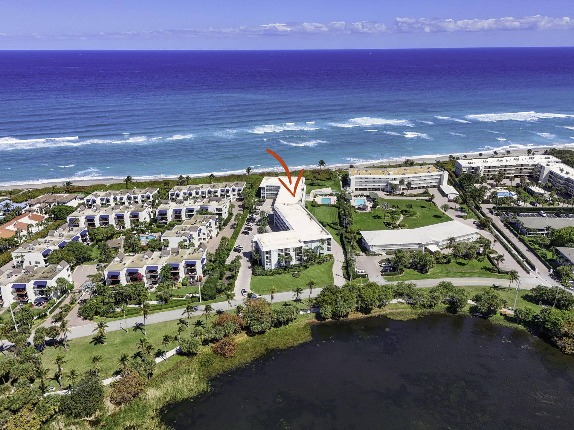 120 Celestial Way, #309, Juno Beach, FL 33408 Ocean Looking East