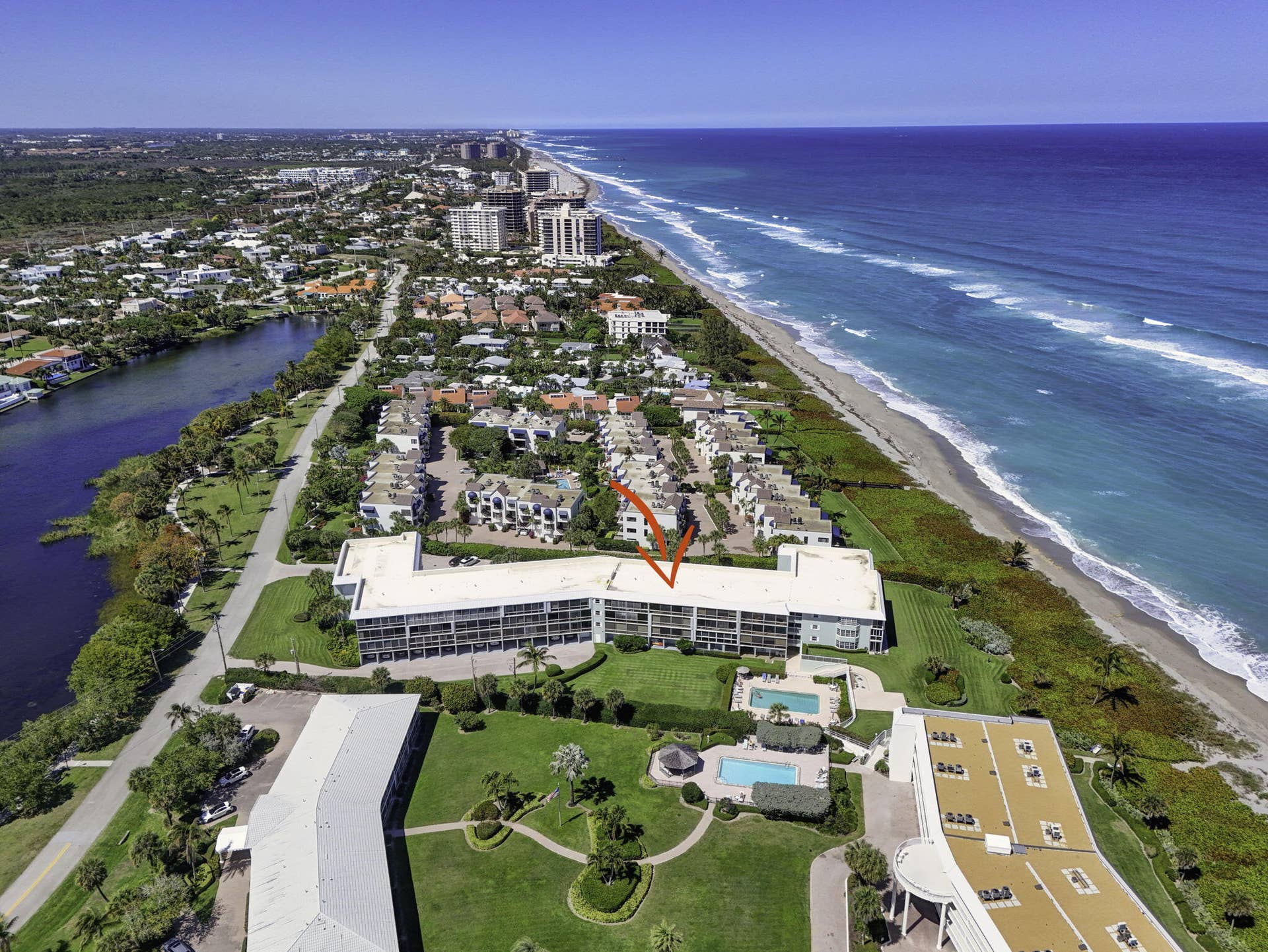 120 Celestial Way, #309, Juno Beach, FL 33408 Aerial 6