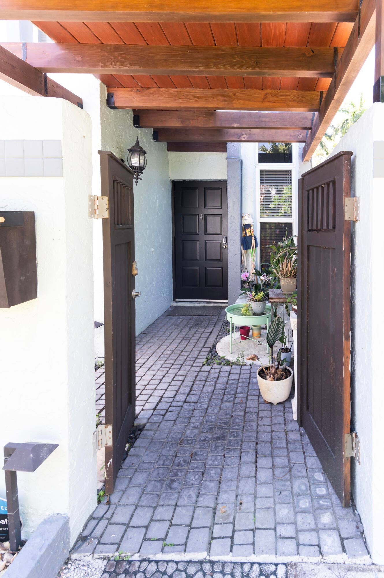 private courtyard