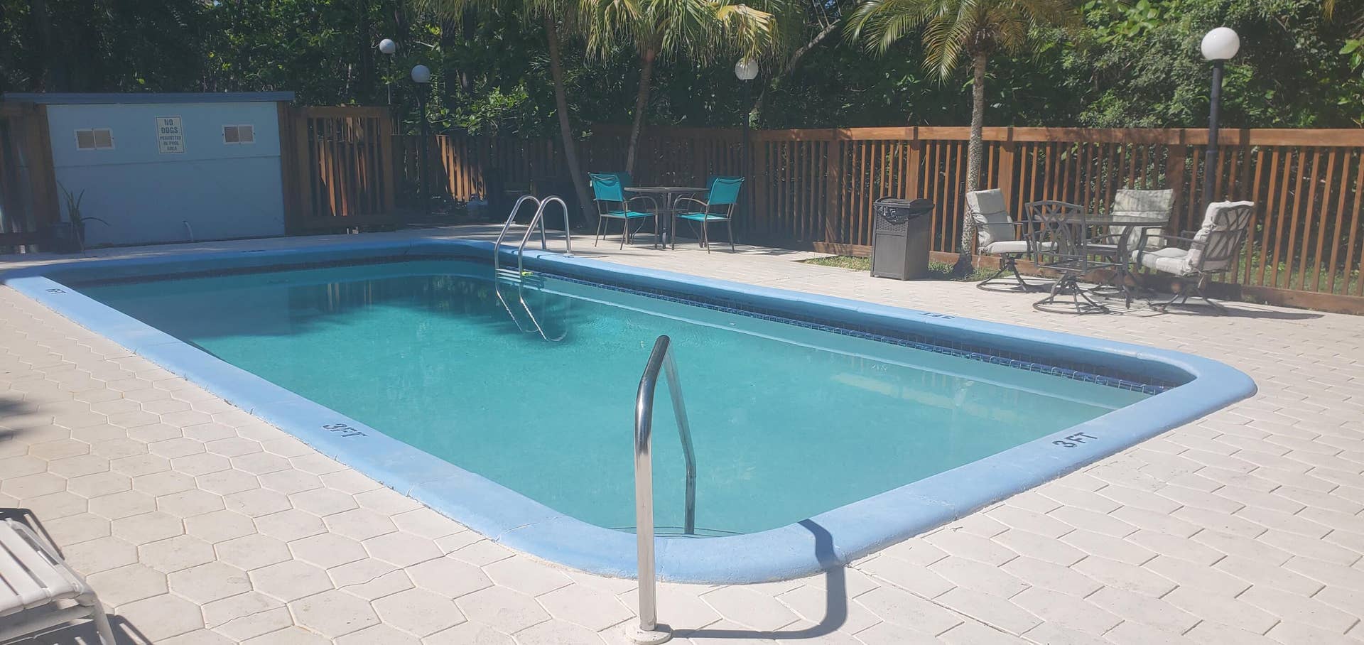 heated pool