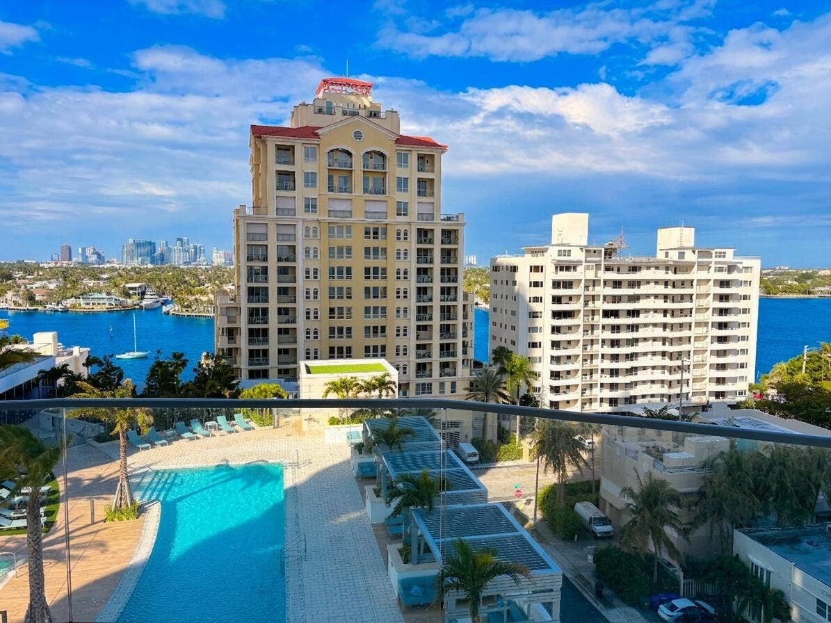 151 N Seabreeze Boulevard, #703, Fort Lauderdale, FL 33304 Balcony View