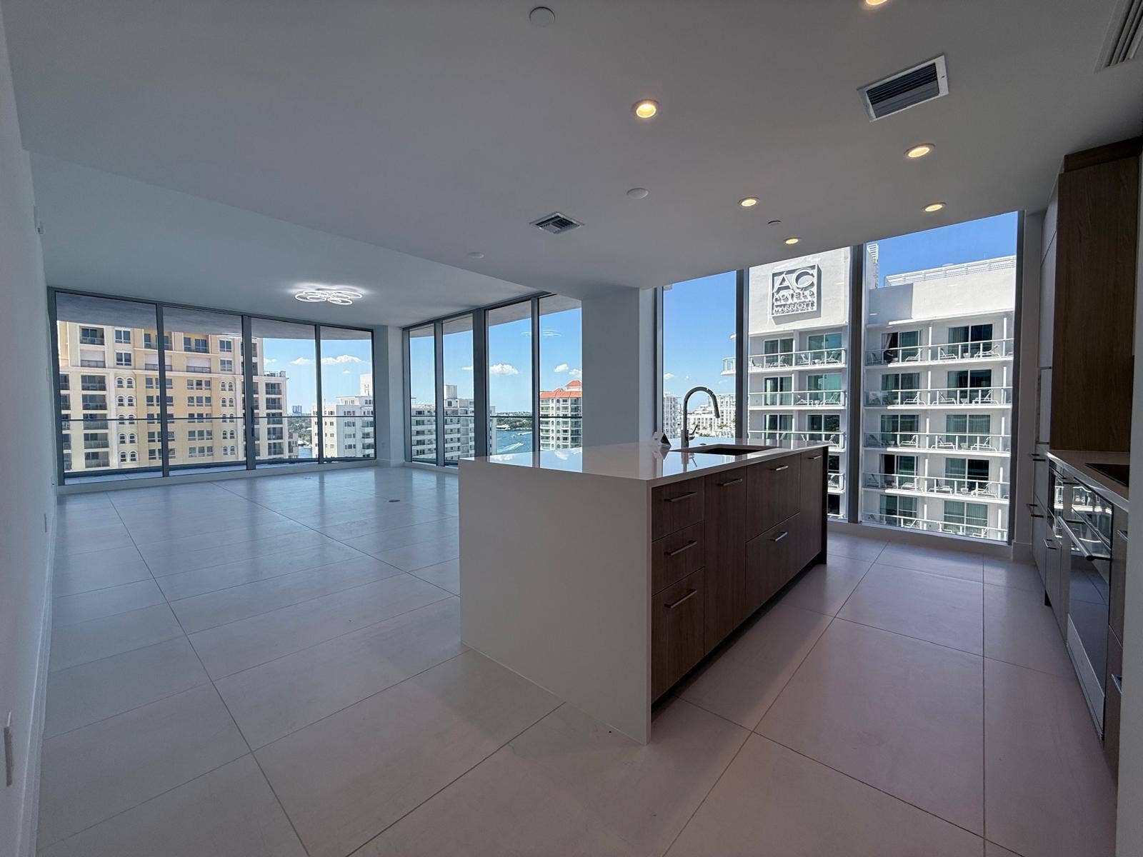 151 N Seabreeze Boulevard, #703, Fort Lauderdale, FL 33304 Ktichen & Living Area