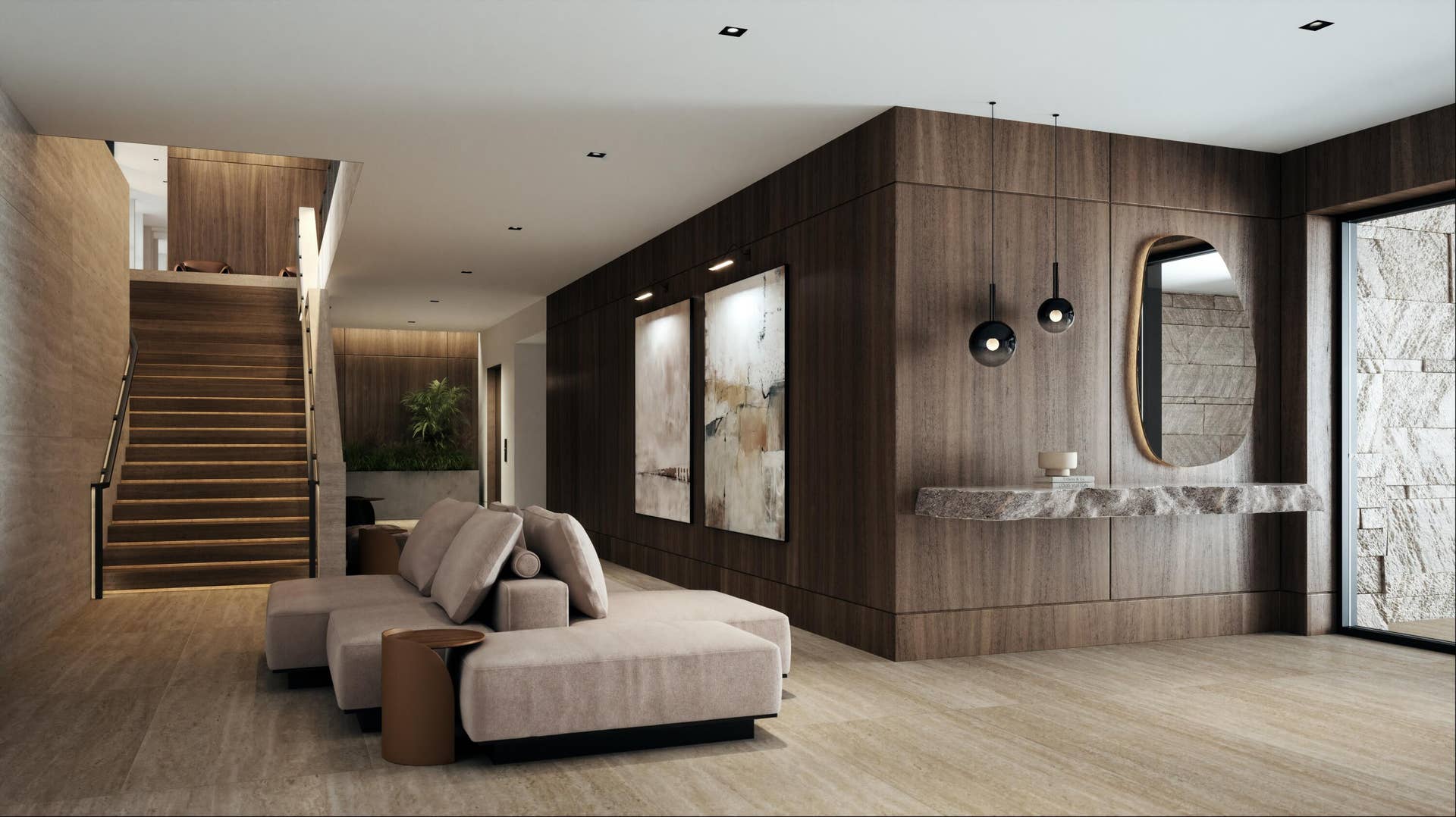 10428 Bernina Court, Palm Beach Gardens, FL 33412 Lower Lobby