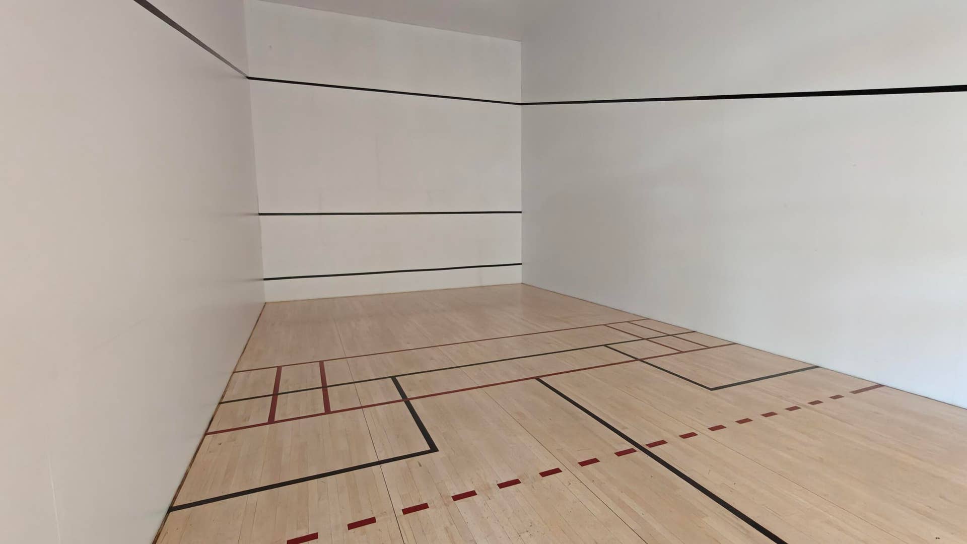 Indoor racquetball- clubhouse #1