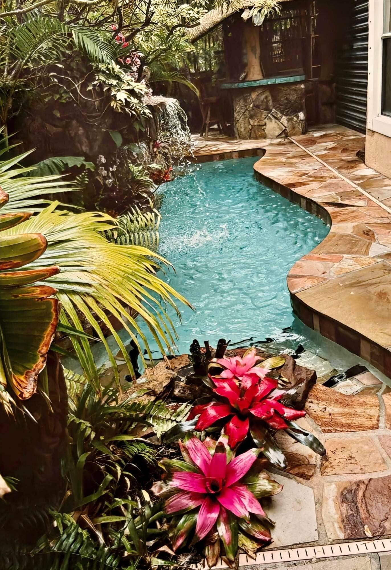 Waterfall pool