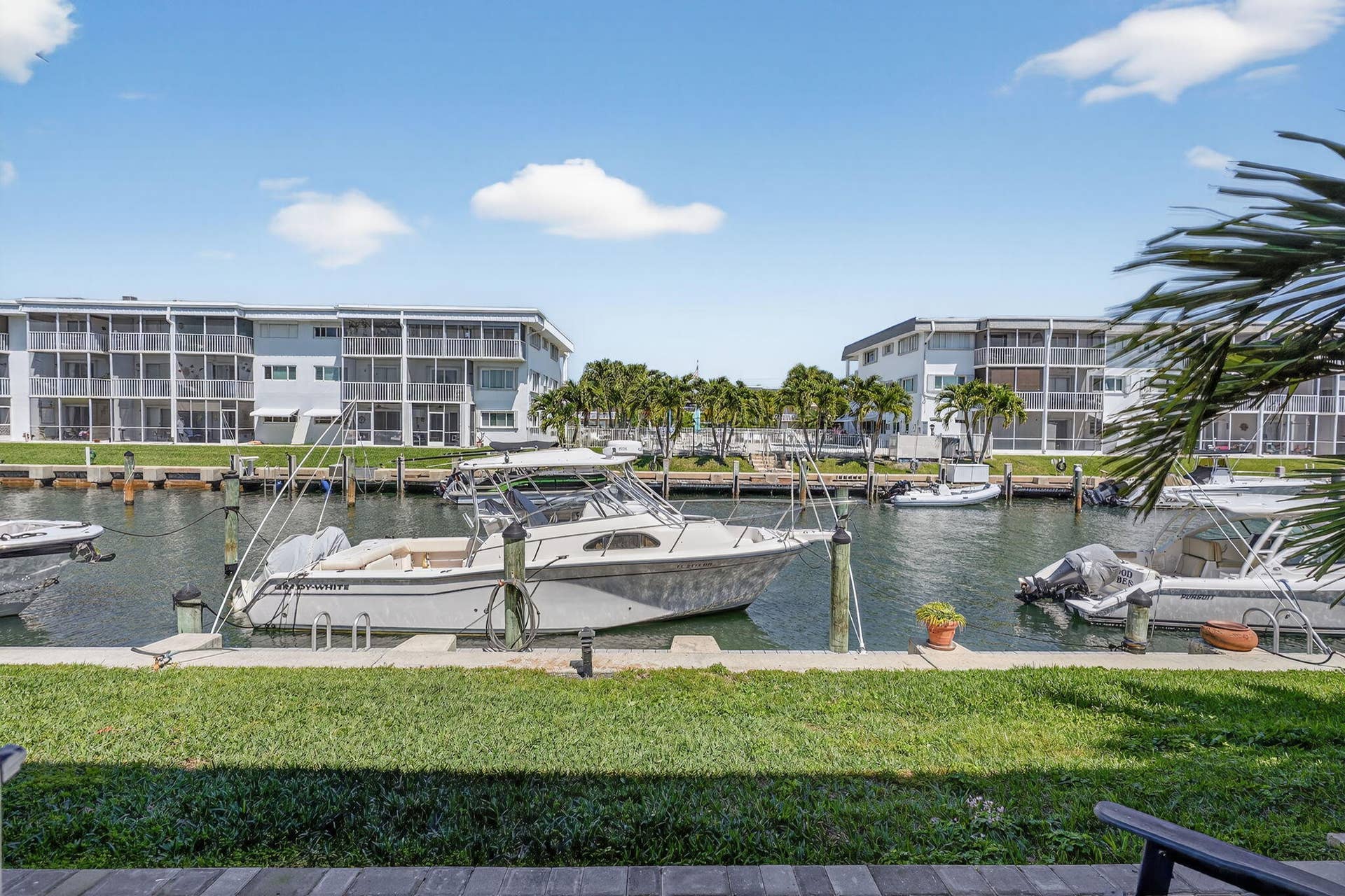 121 Wettaw Lane, #112, North Palm Beach, FL 33408 Dock View