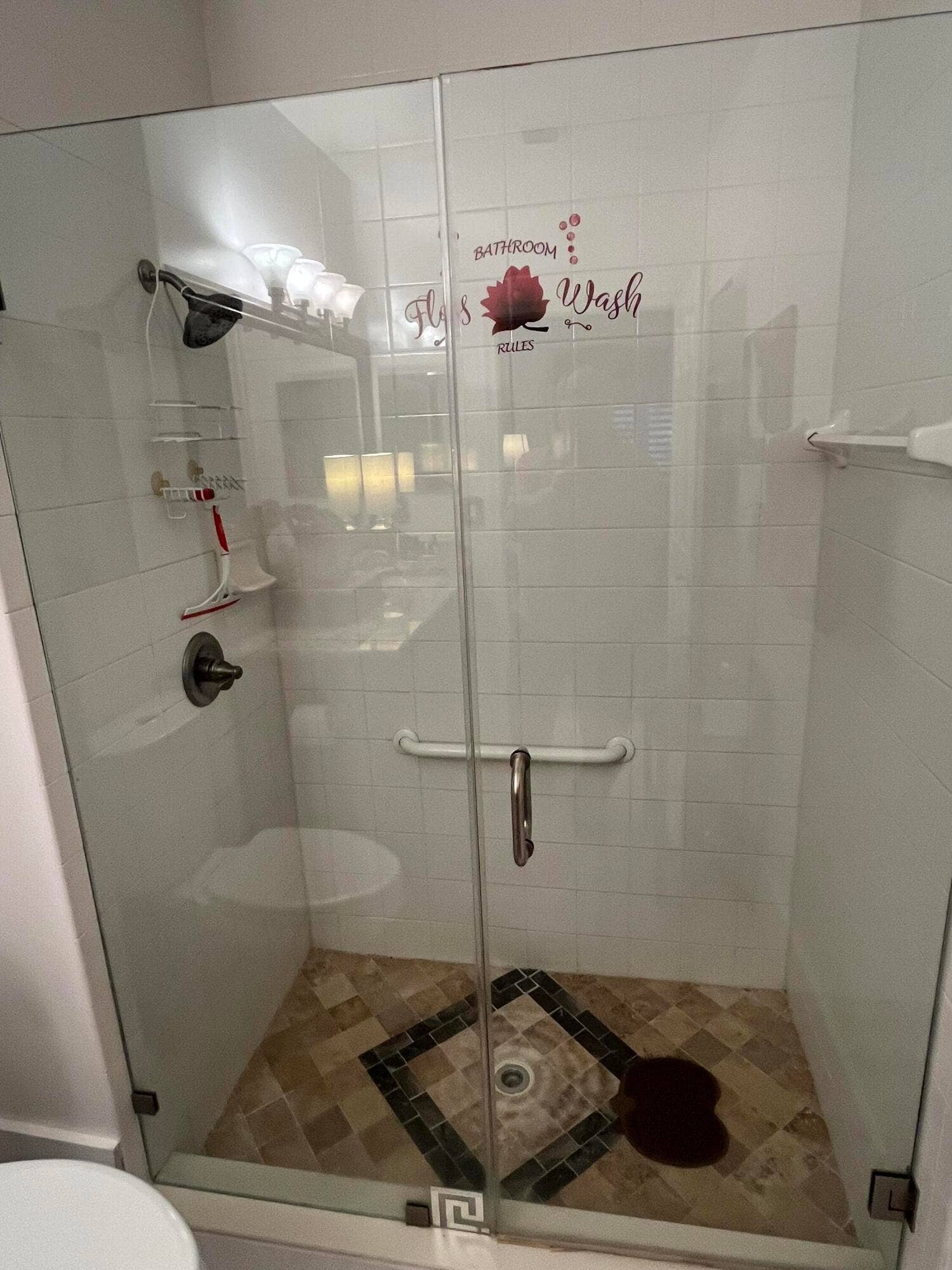 6108 Petunia Road, Delray Beach, FL 33484 stall shower area main bathroom