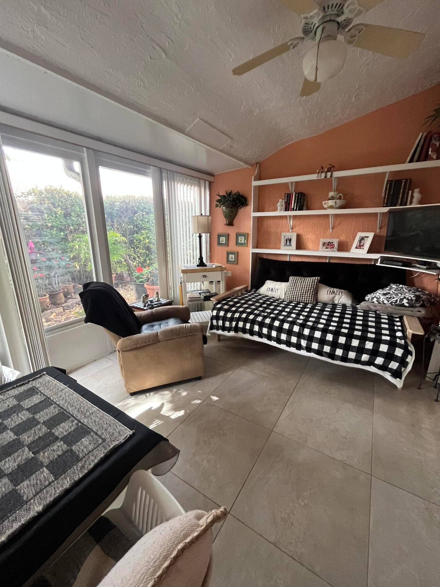 6108 Petunia Road, Delray Beach, FL 33484 patio enclosed and made into additional sleep room