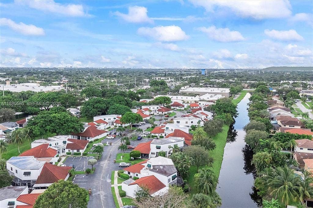385 NW 36th Avenue, Deerfield Beach, FL 33442 385 Drone view street neighborhood