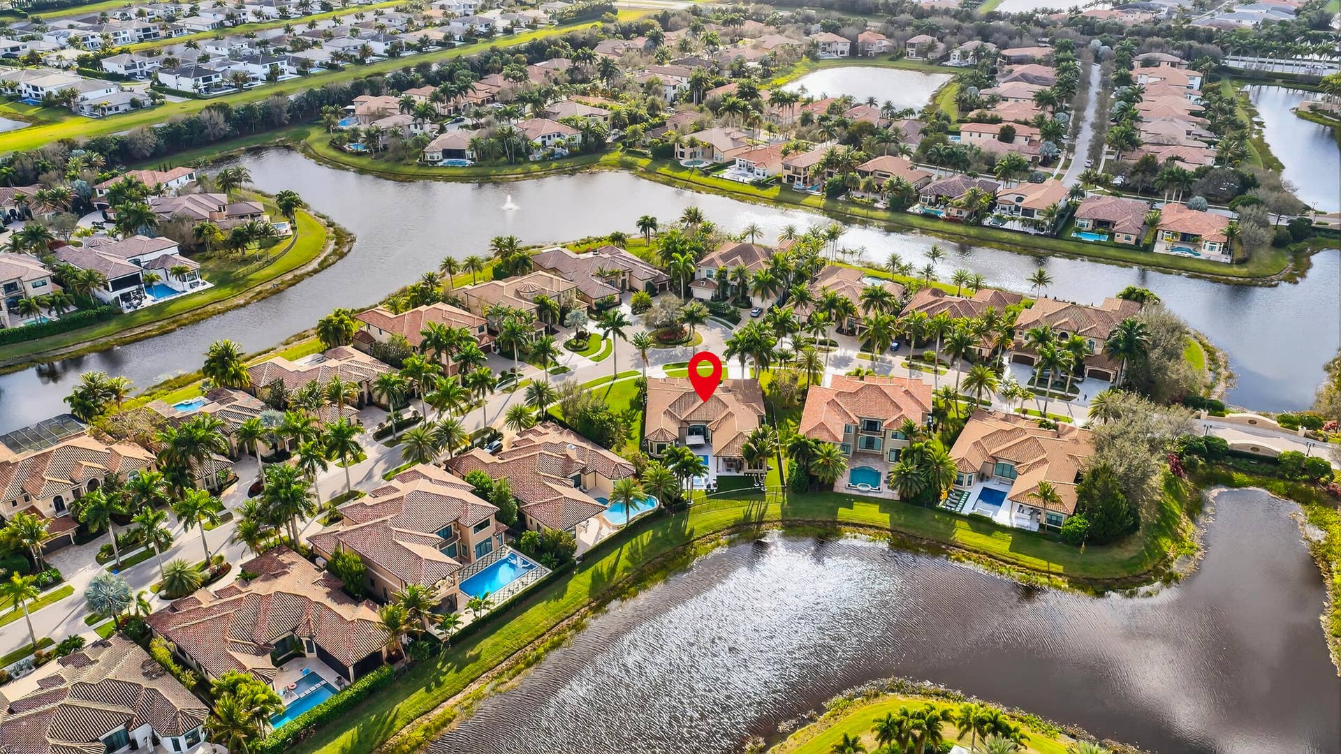 16786 Crown Bridge Drive, Delray Beach, FL 33446 Aerial view