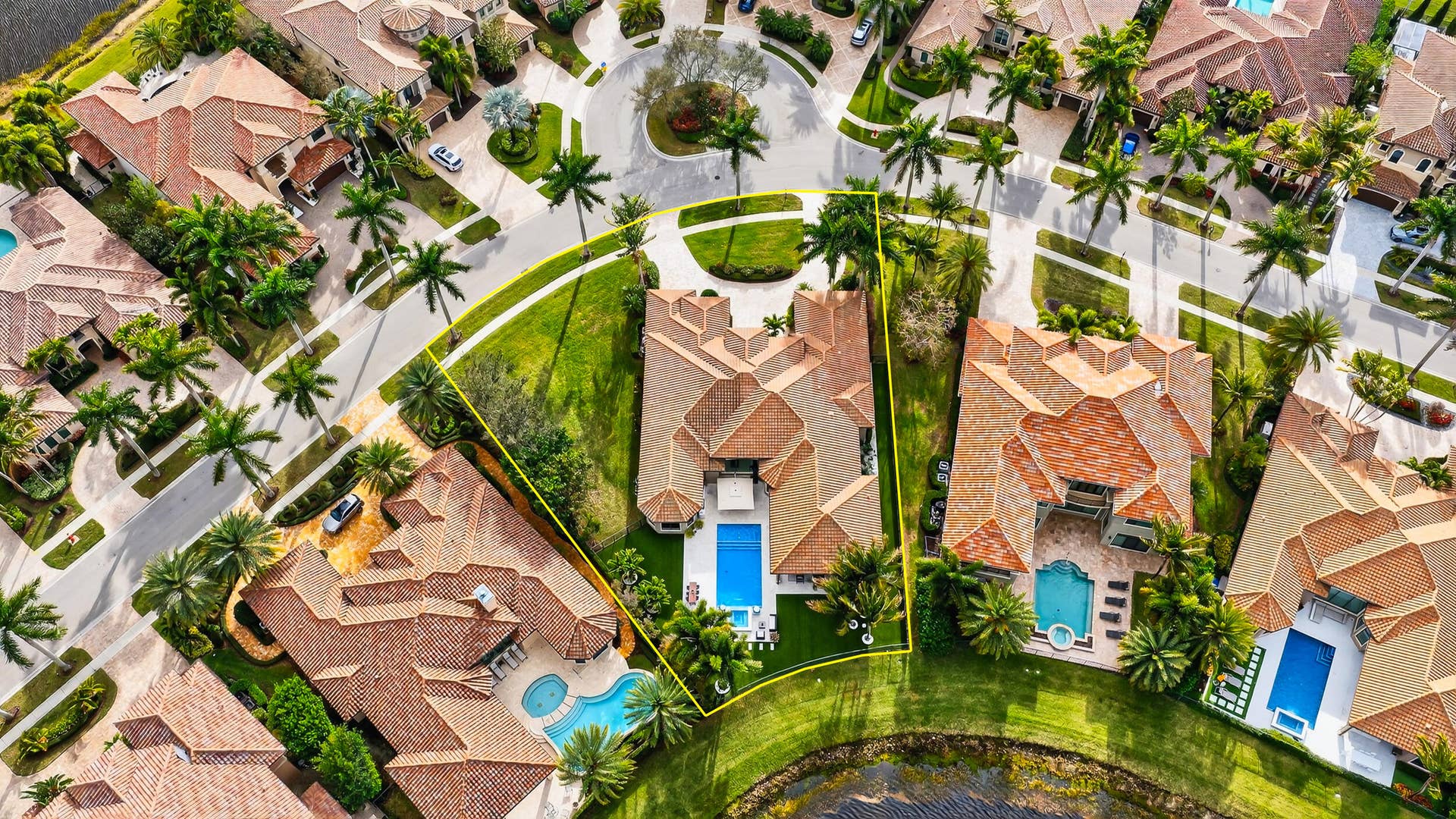 16786 Crown Bridge Drive, Delray Beach, FL 33446 Aerial view