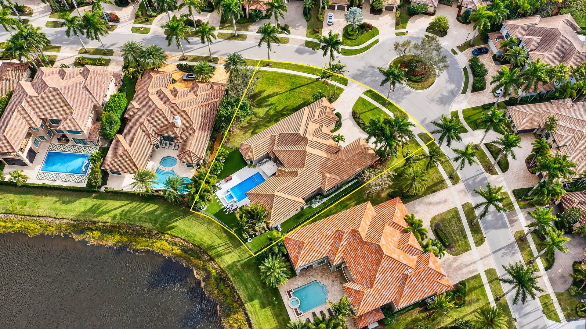 16786 Crown Bridge Drive, Delray Beach, FL 33446 Aerial view