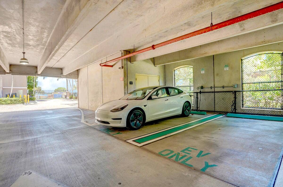 616 Clearwater Park Road, #1106, West Palm Beach, FL 33401 EV Charging Stations in garage
