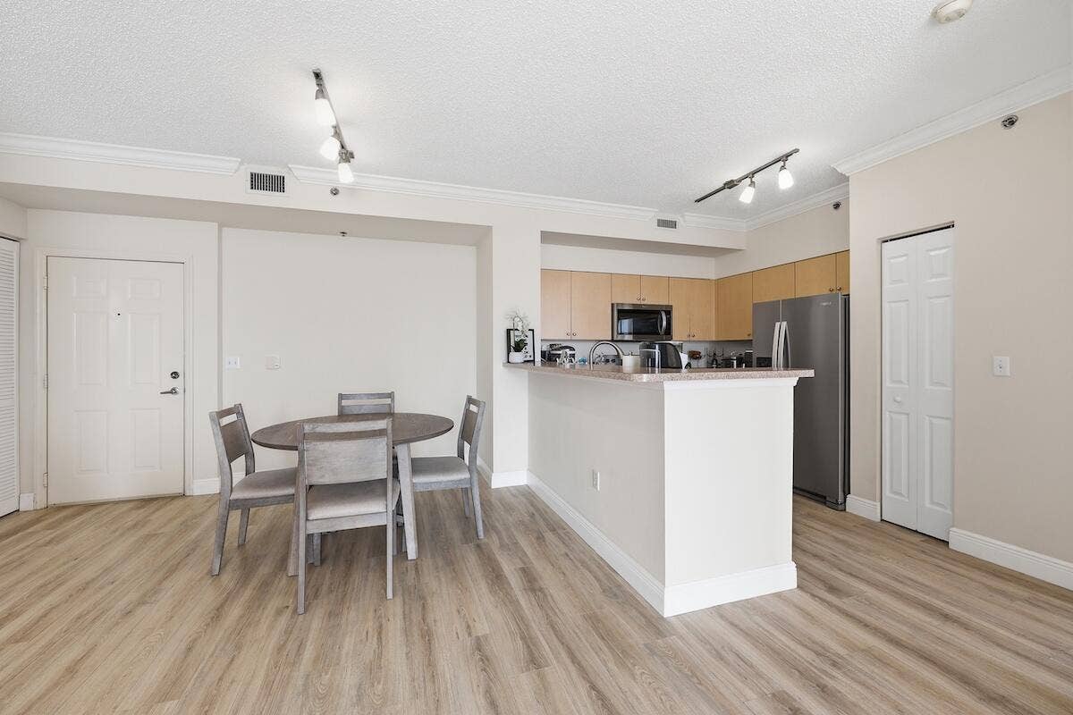 616 Clearwater Park Road, #1106, West Palm Beach, FL 33401 New Luxury Vinyl Plank flooring throughout
