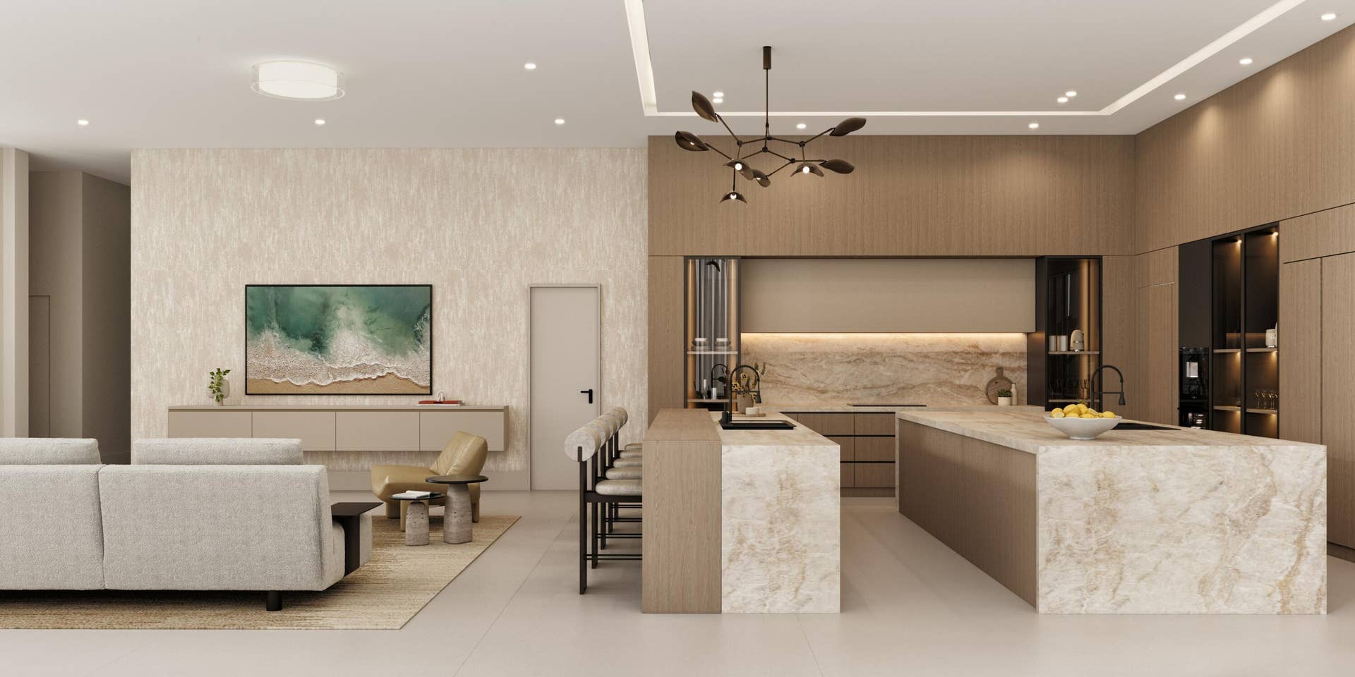 9900 WINDING RIDGE Lane, Davie, FL 33324 Kitchen Rendering