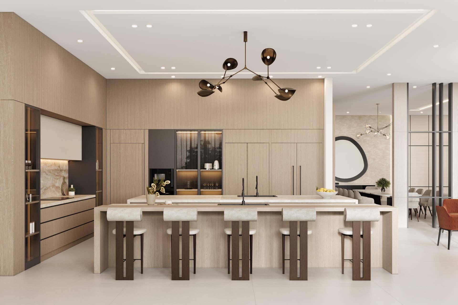 9900 WINDING RIDGE Lane, Davie, FL 33324 Kitchen Rendering