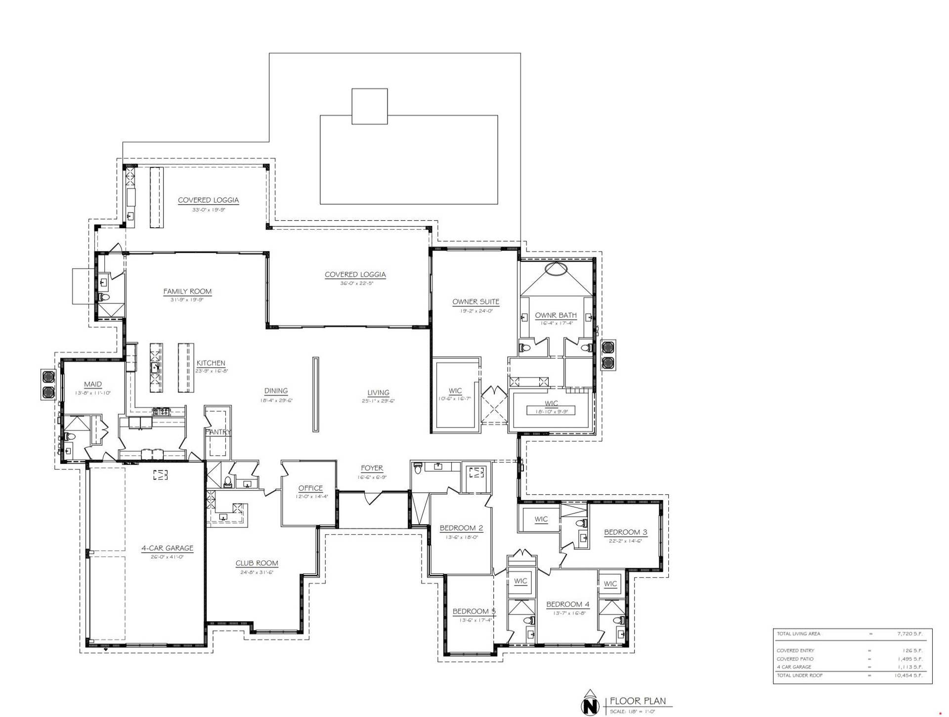 9900 Winding Rdg Lane, Davie, FL 33324 Floor plan