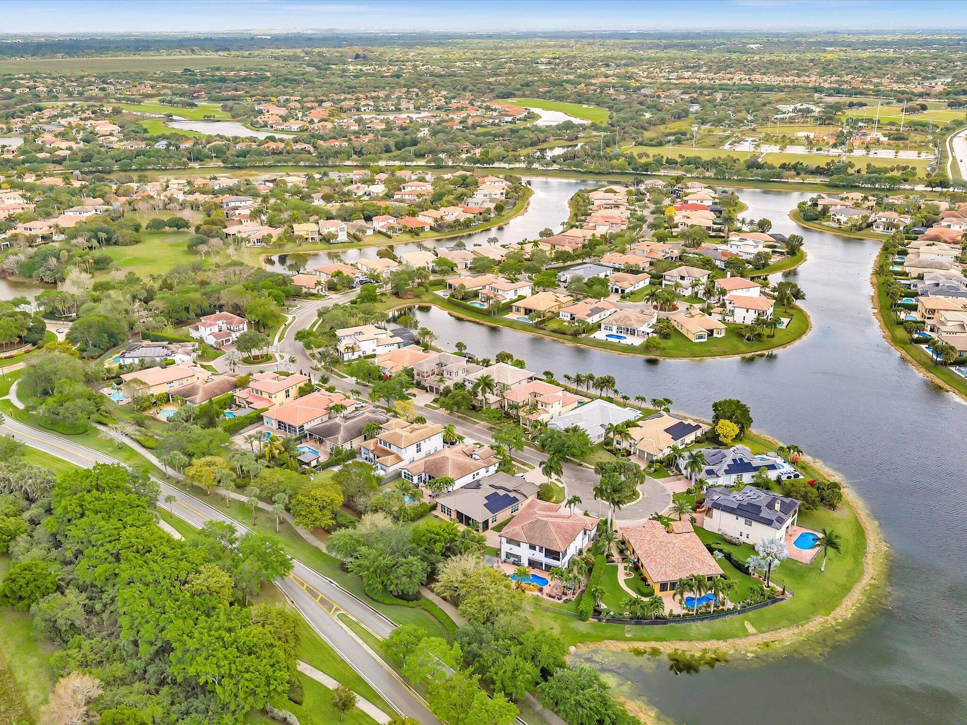 10982 NW 81st Manor, Parkland, FL 33076 Aerial