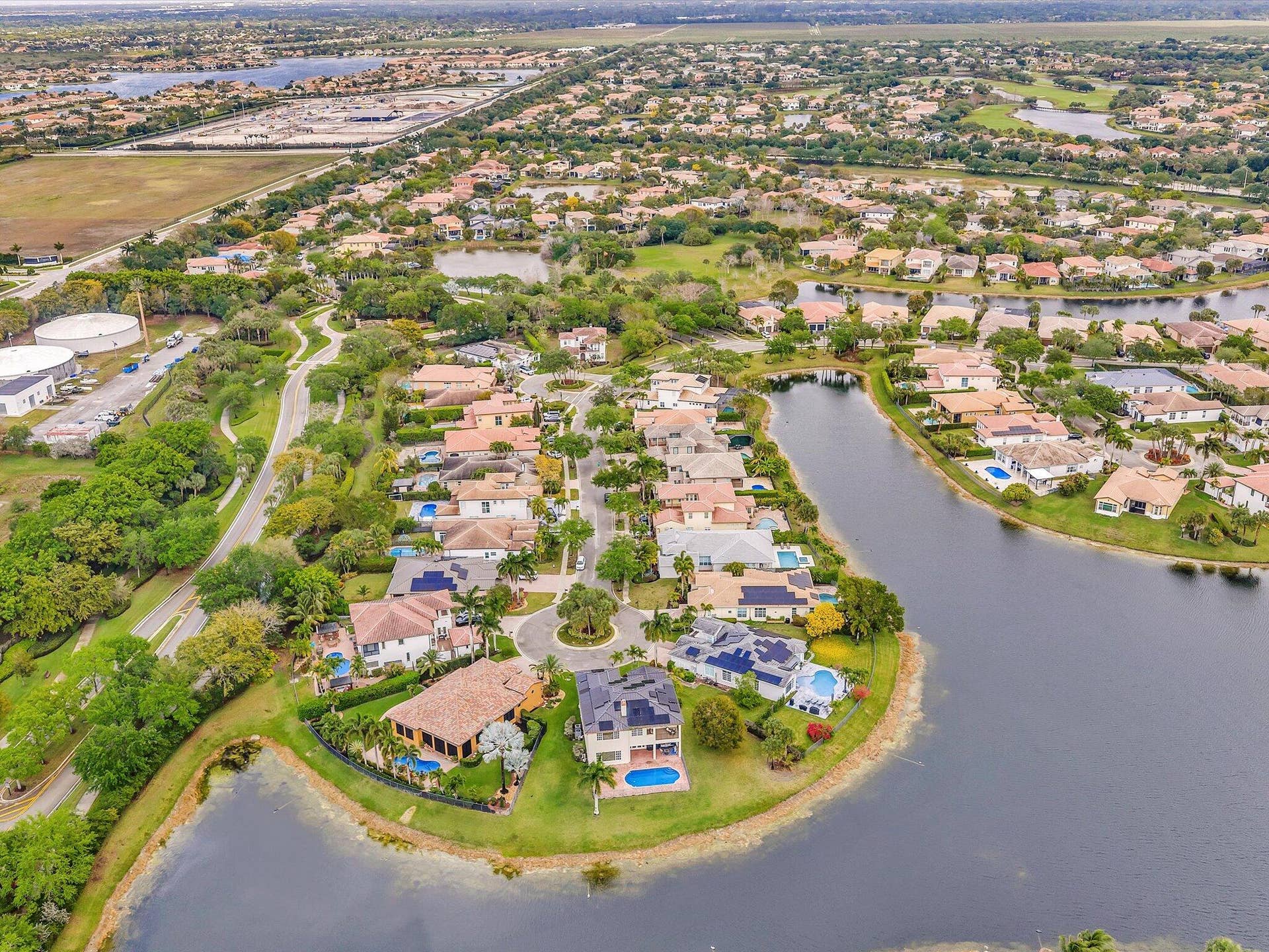 10982 NW 81st Manor, Parkland, FL 33076 Aerial