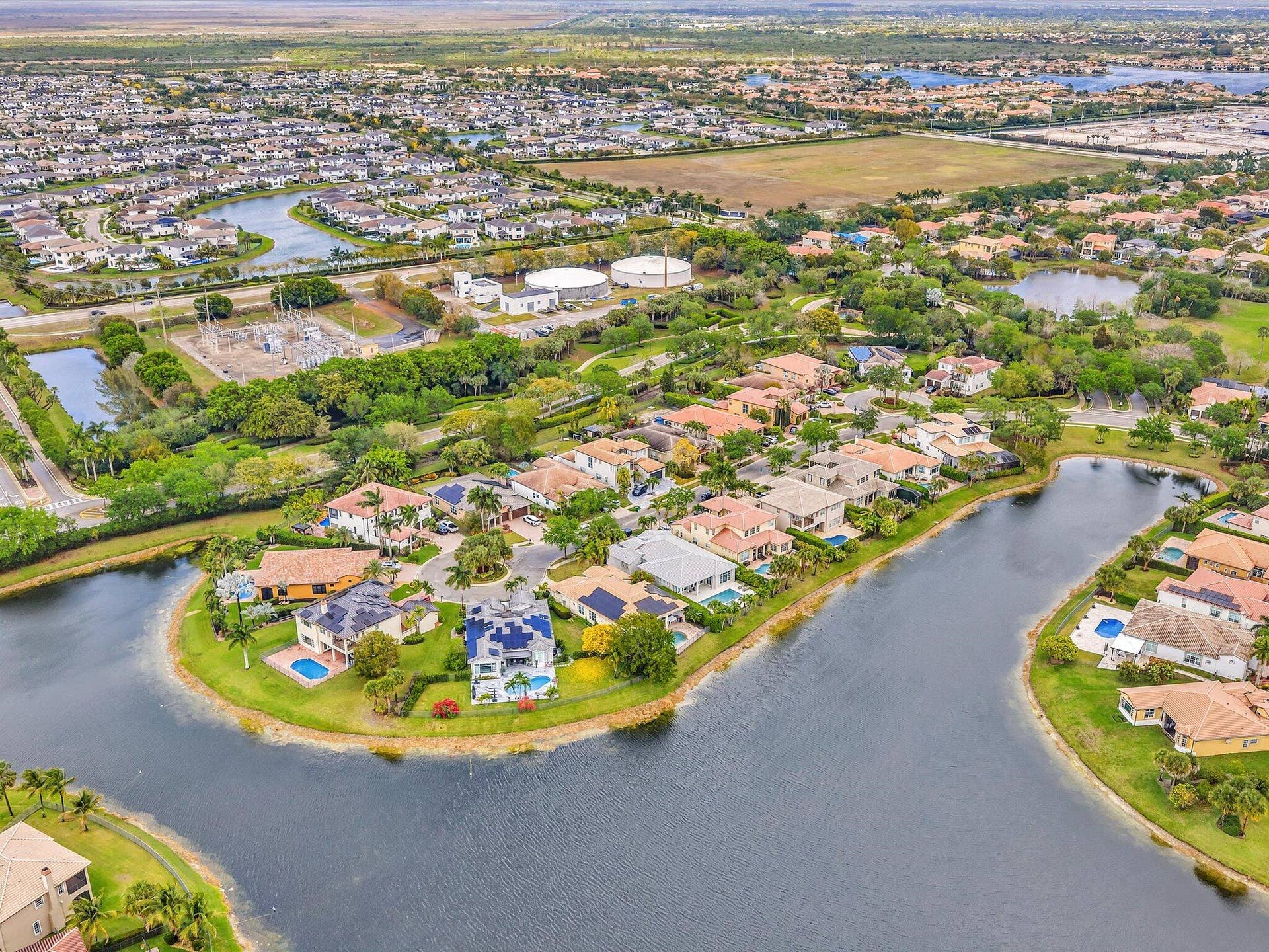 10982 NW 81st Manor, Parkland, FL 33076 Aerial