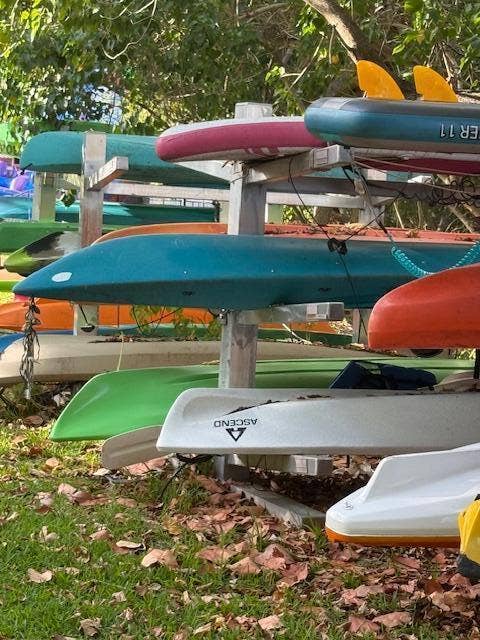 Kayak storage in the community
