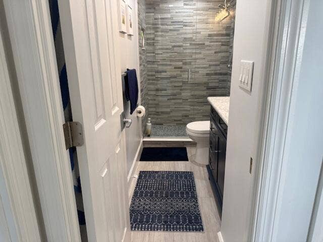 Beautifully renovated Guest Bathroom with shower stall