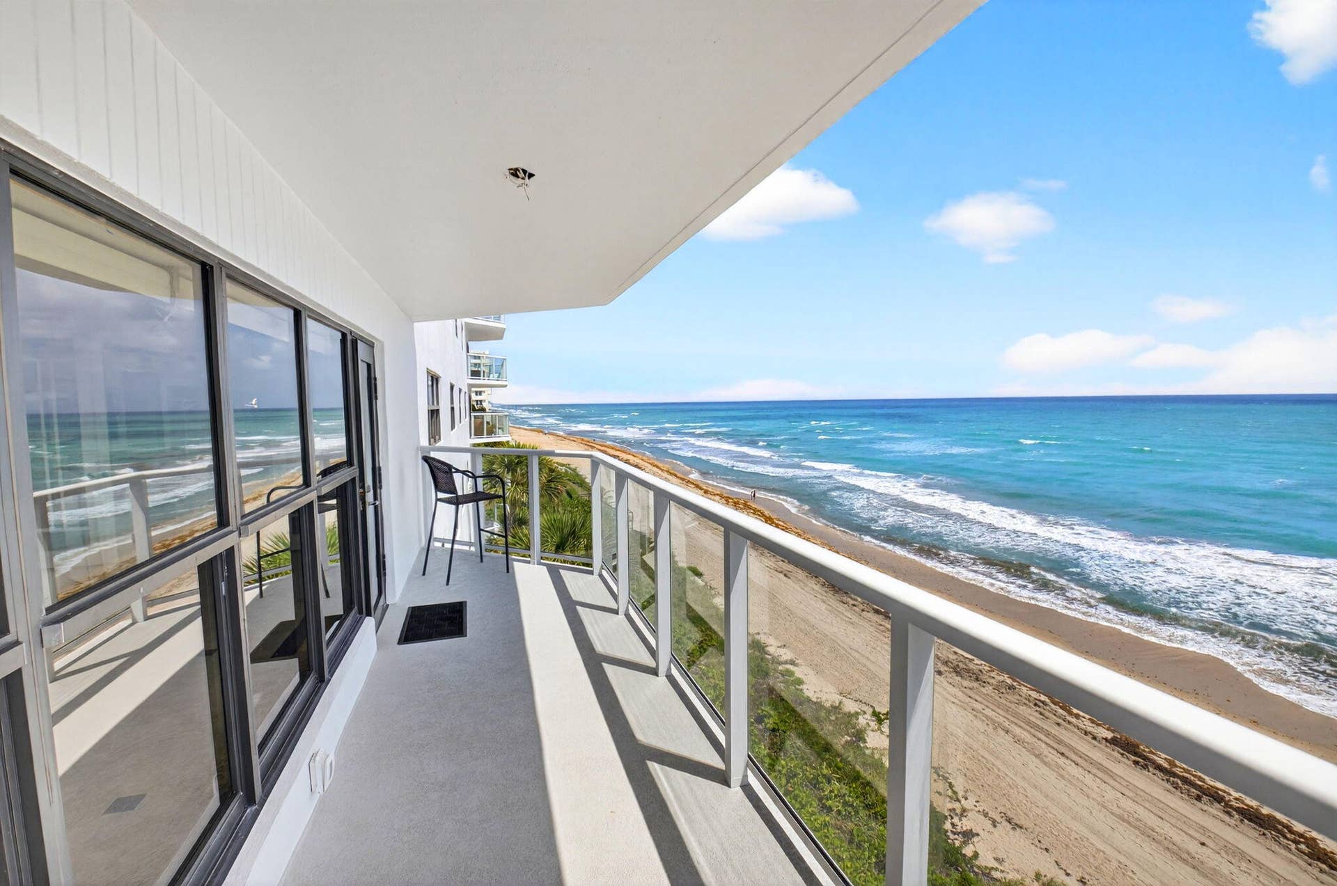 4605 S Ocean Boulevard, #5a, Highland Beach, FL 33487 18 Expansive Balcony overlooking the oce