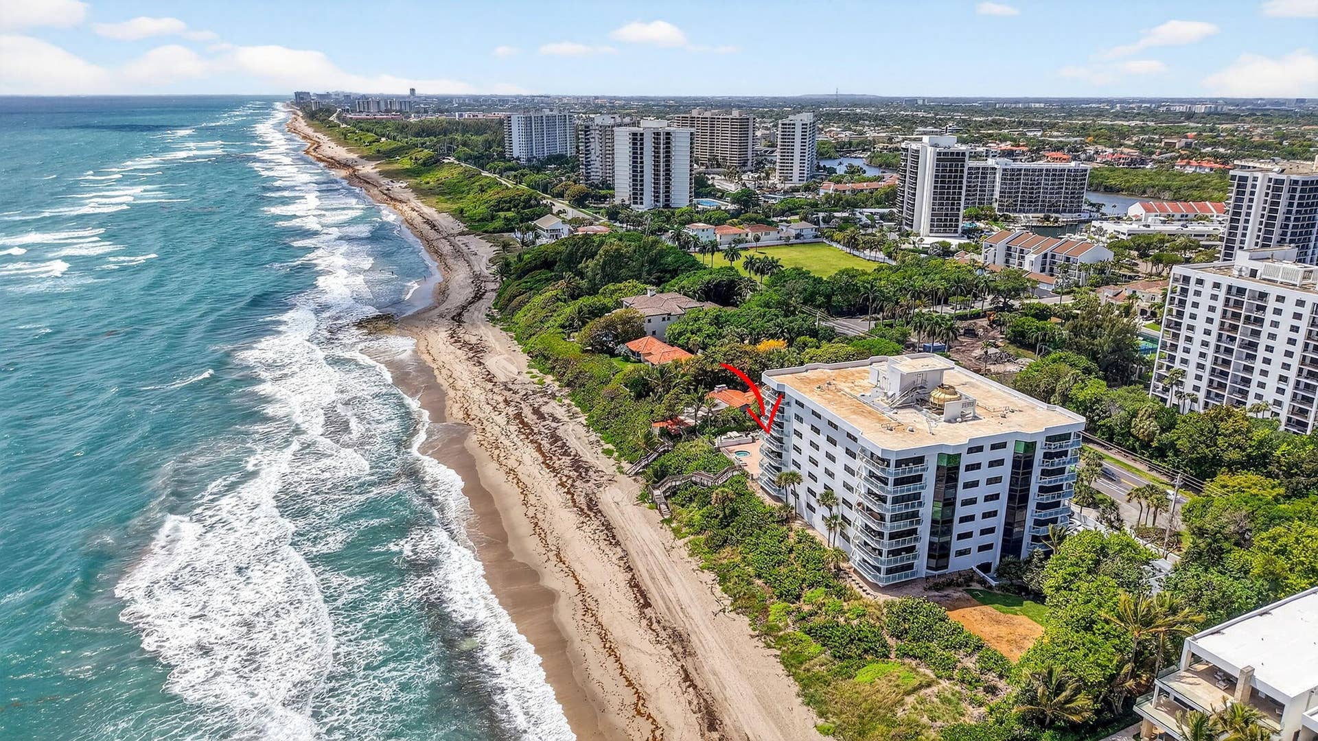4605 S Ocean Boulevard, #5a, Highland Beach, FL 33487 21 Birds Eye View