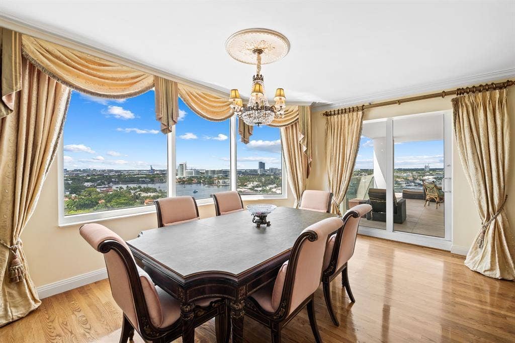 3055 Harbor Drive, #1603, Fort Lauderdale, FL 33316 Actual Dining Area