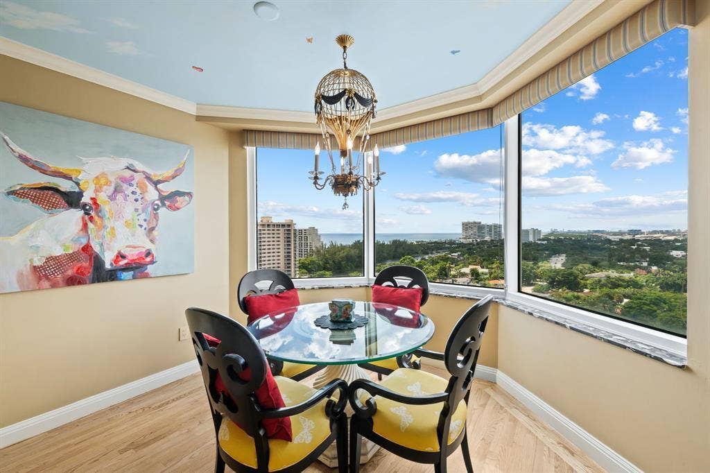3055 Harbor Drive, #1603, Fort Lauderdale, FL 33316 Actual Eat In Kitchen Area