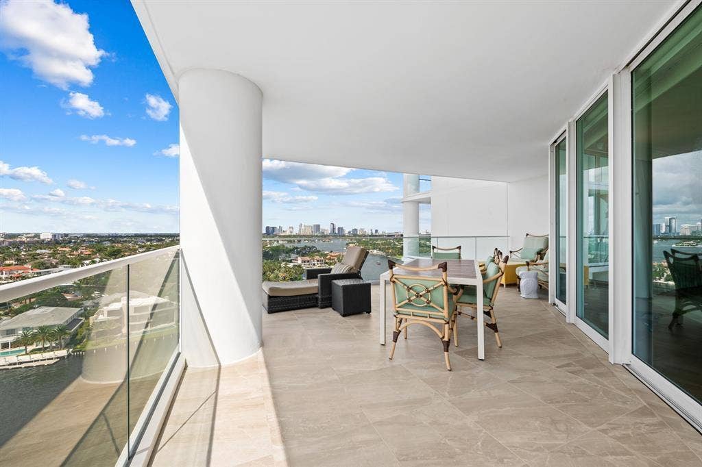 3055 Harbor Drive, #1603, Fort Lauderdale, FL 33316 Balcony