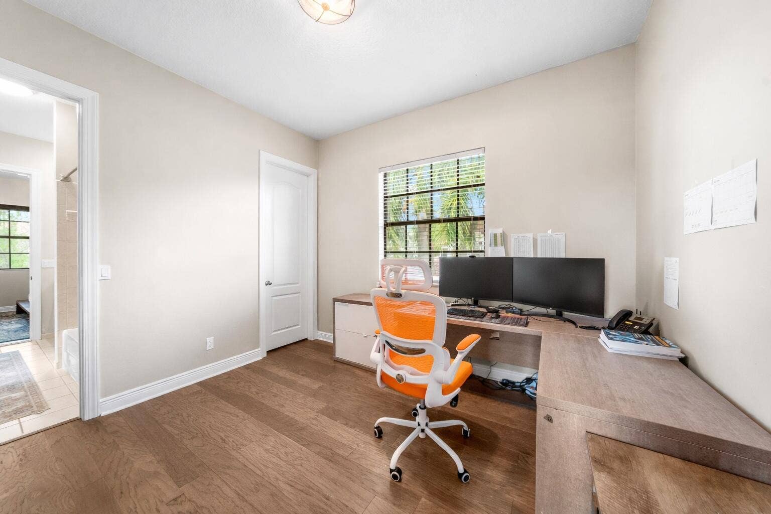 office cleaned