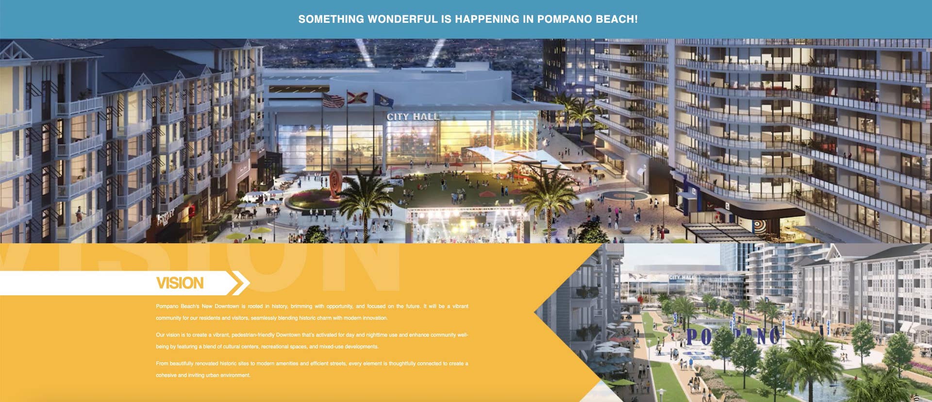 1792 Bay Drive, #27, Pompano Beach, FL 33062 Vision for New Downtown Pompano Beach