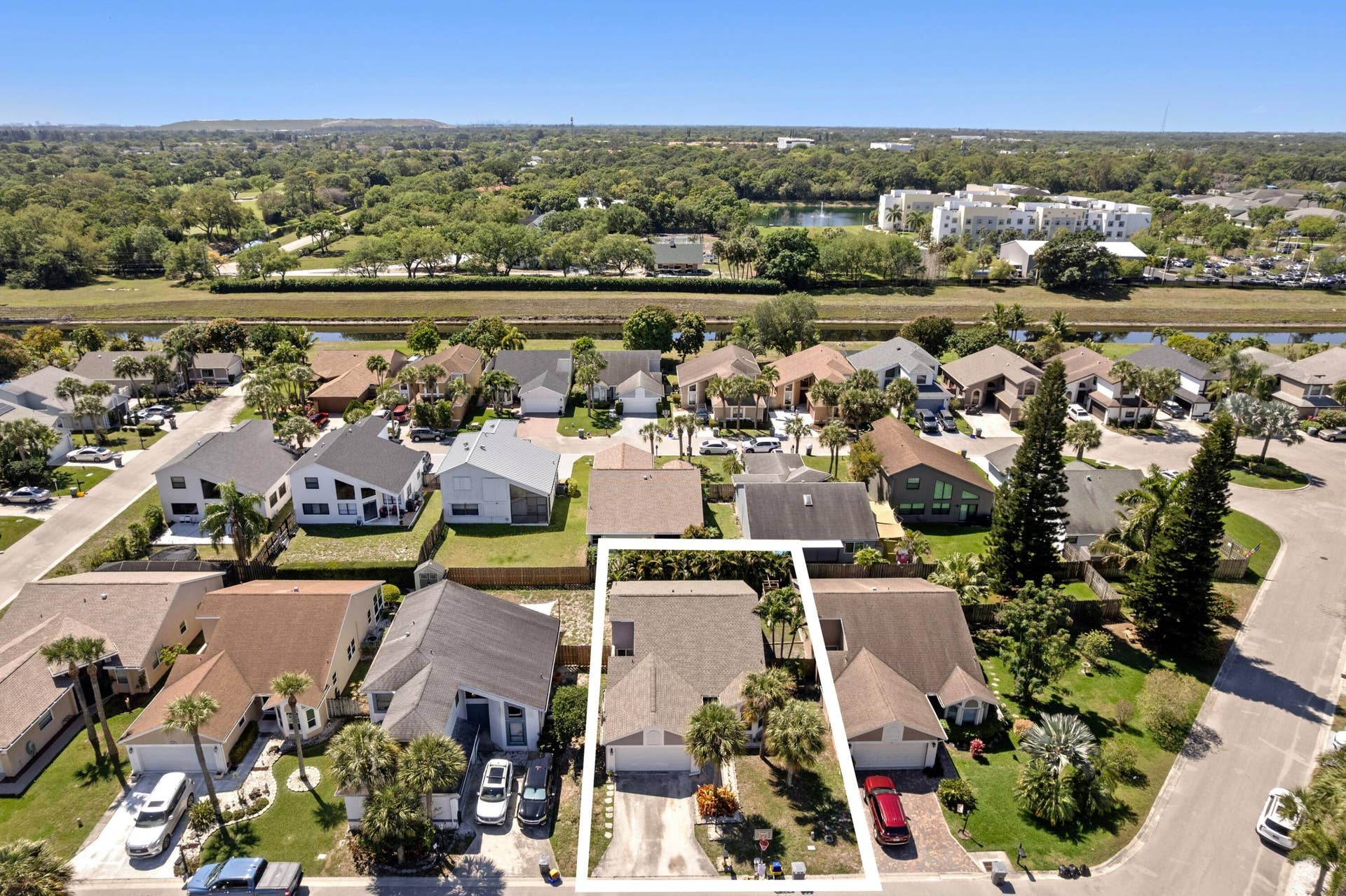 8584 Shawe Way, Boca Raton, FL 33433 Aerial Neighborhood View