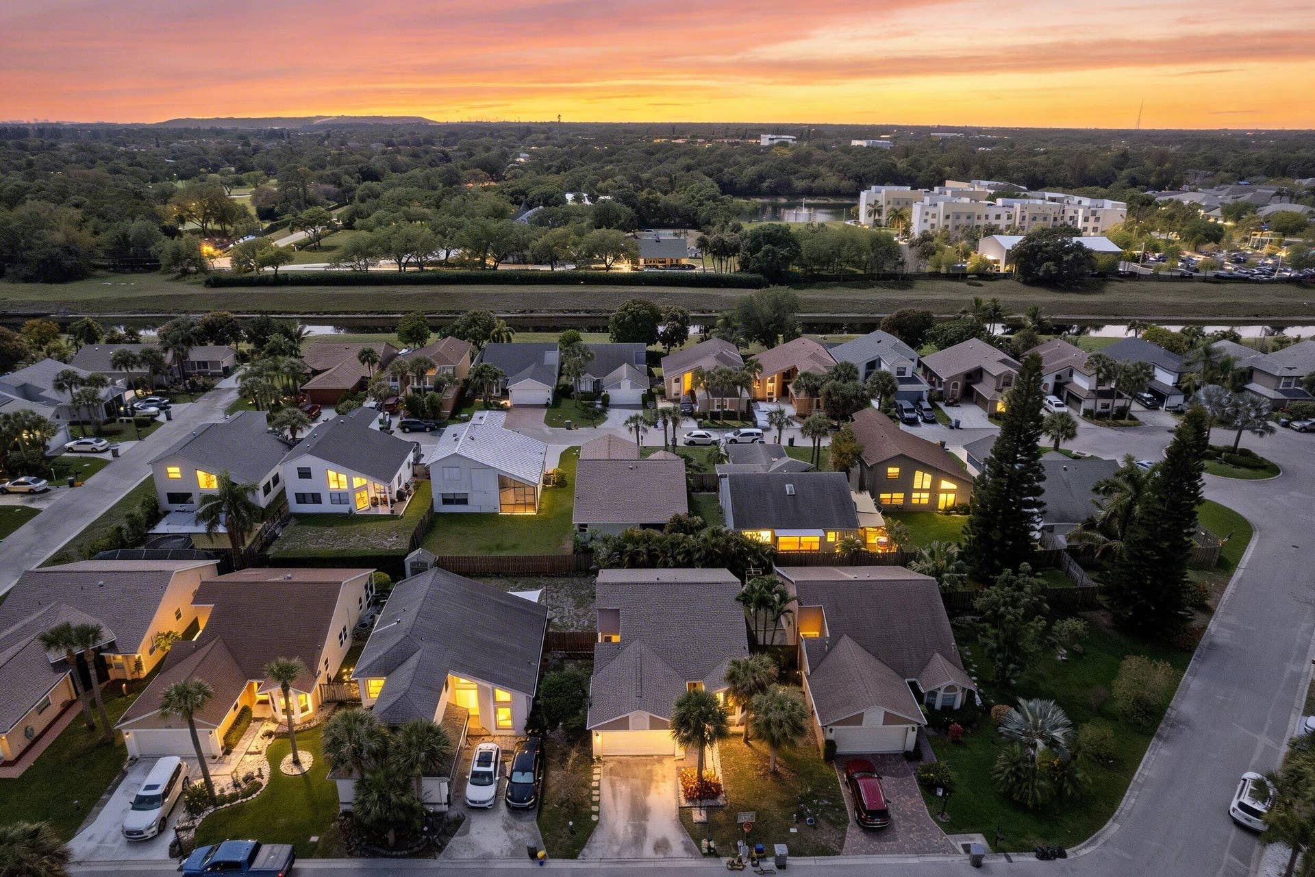 8584 Shawe Way, Boca Raton, FL 33433 Aerial Neighborhood View