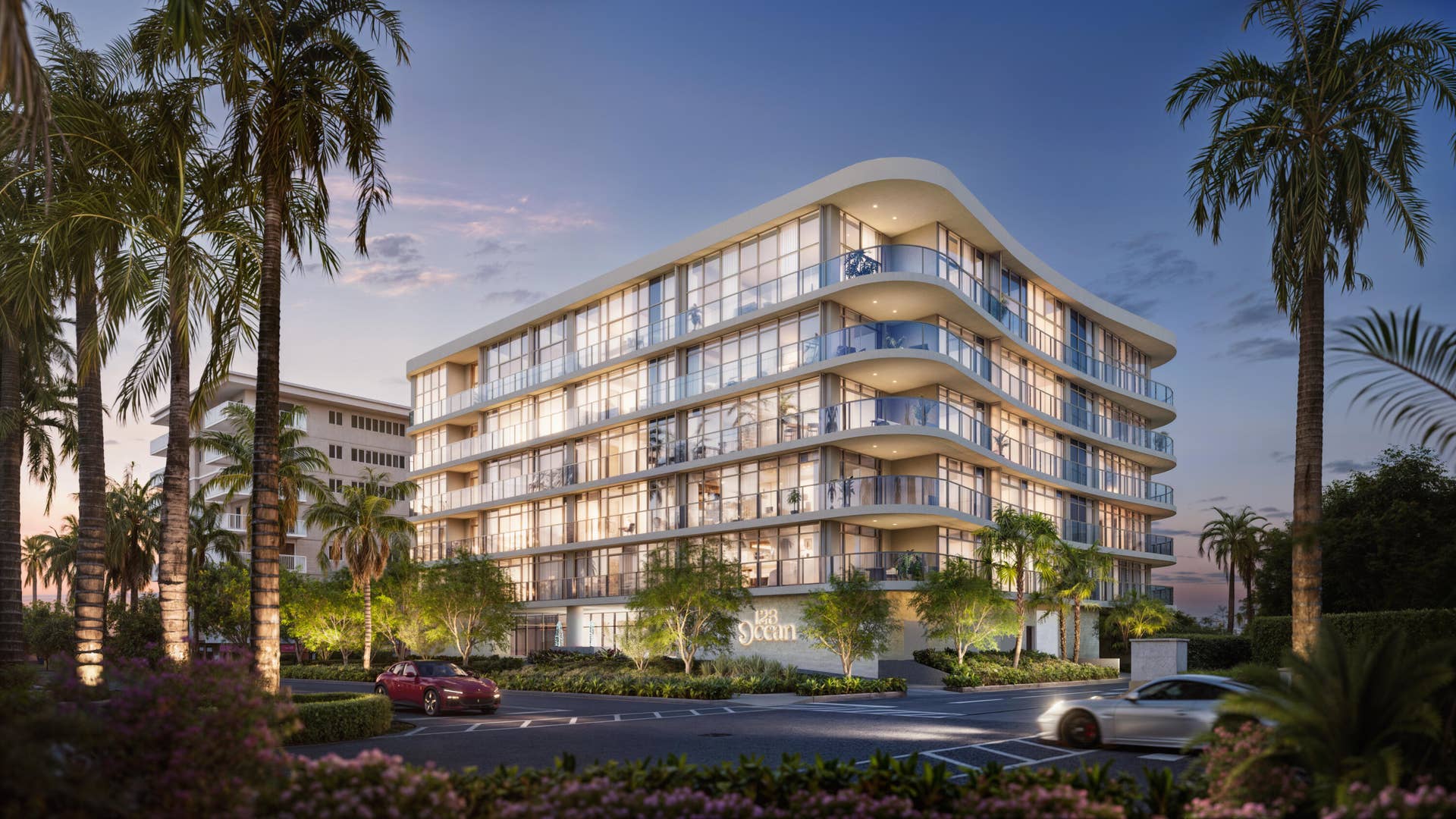 123 Ocean Avenue, #201, Palm Beach Shores, FL 33404 Dusk