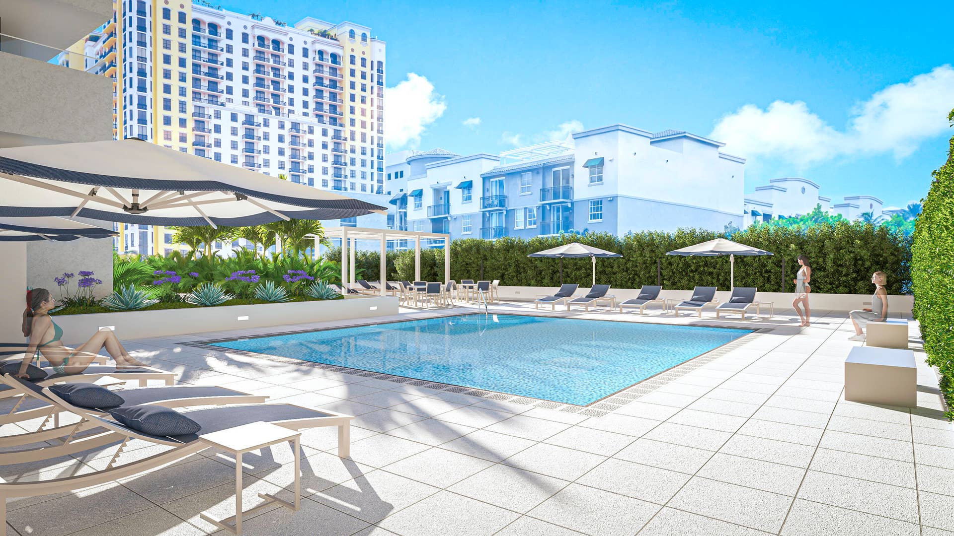 529 S Flagler Drive, #12 Gh, West Palm Beach, FL 33401 Rendering provided by The Plaza