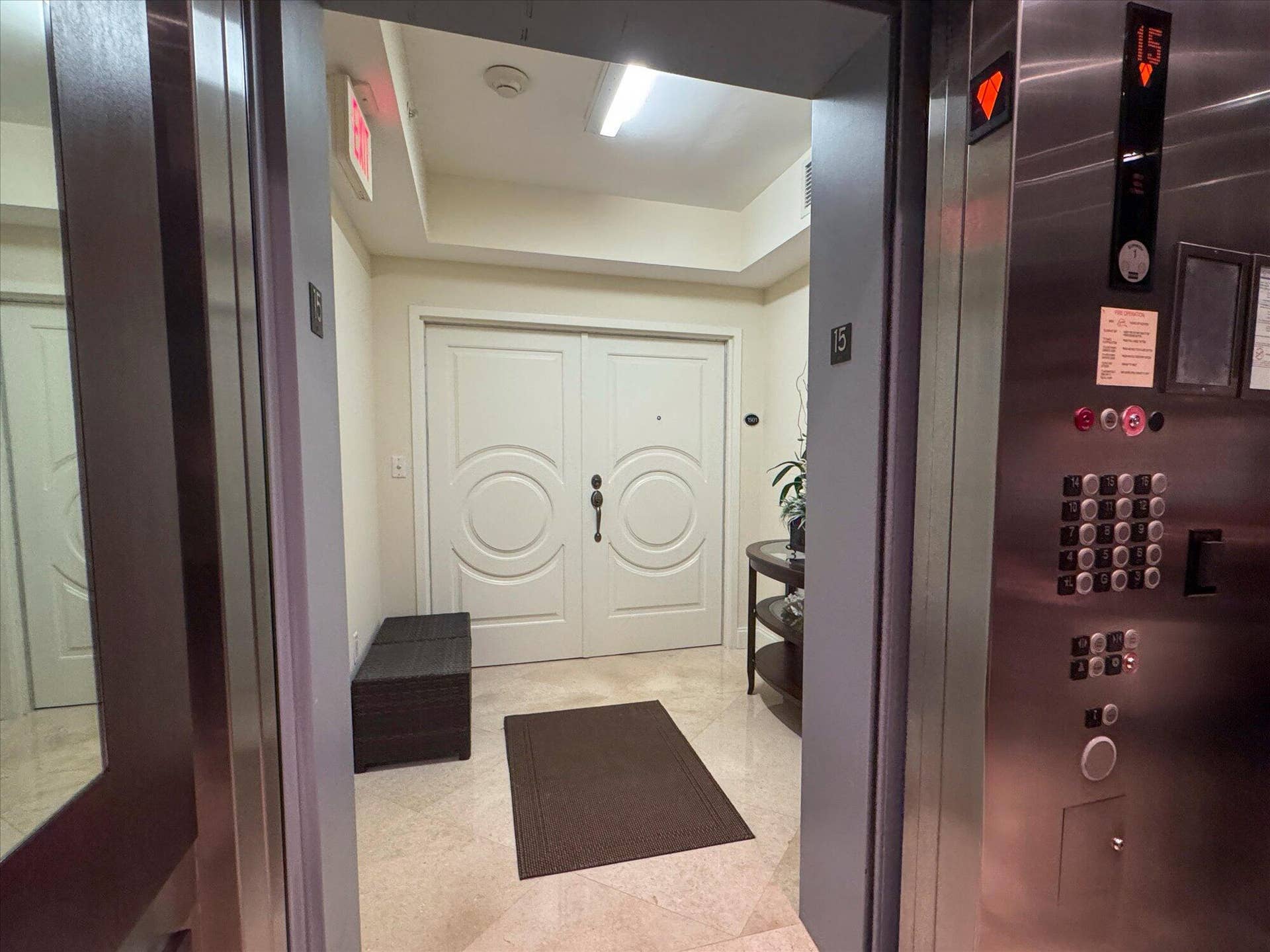 801 Briny Avenue, #1501, Pompano Beach, FL 33062 Private Elevator