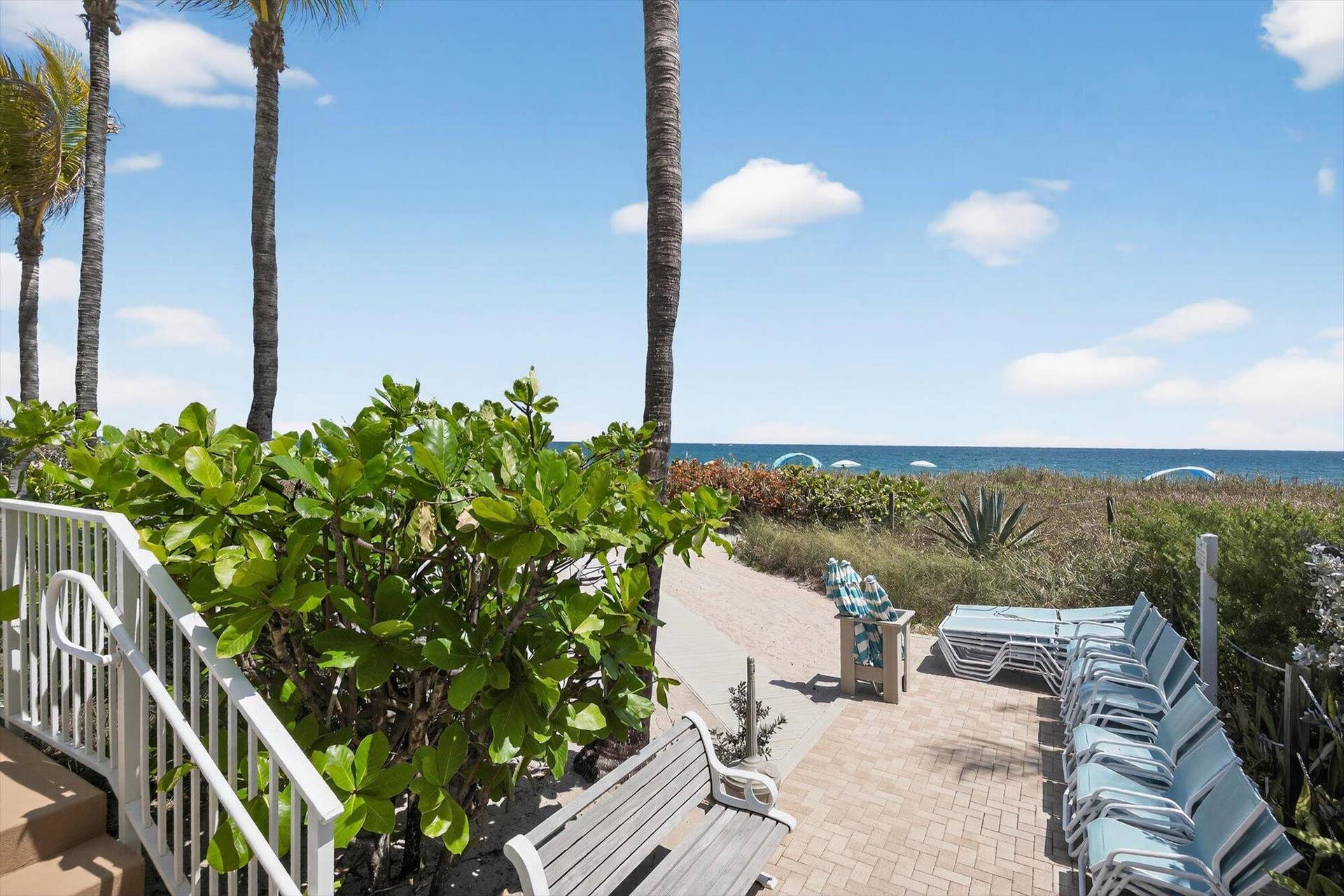 801 Briny Avenue, #1501, Pompano Beach, FL 33062 Beach chairs available for a true resort style experience