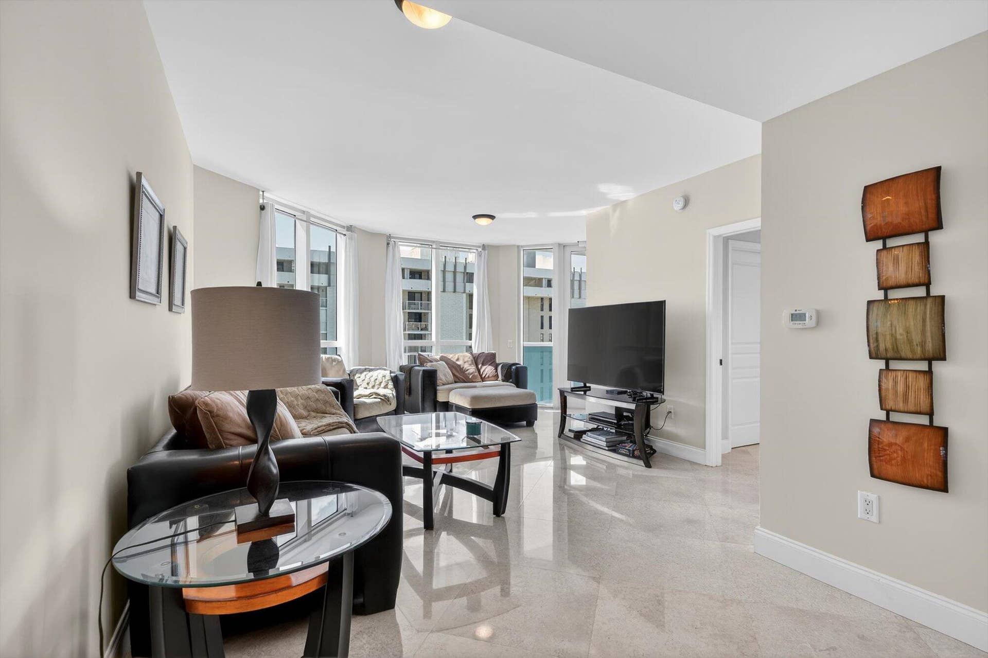 801 Briny Avenue, #1501, Pompano Beach, FL 33062 Open den creates a private guest or family area